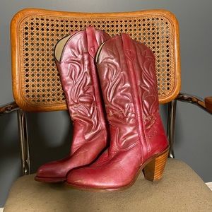 Size 7.5 Pink Capezio Cowboy Boots